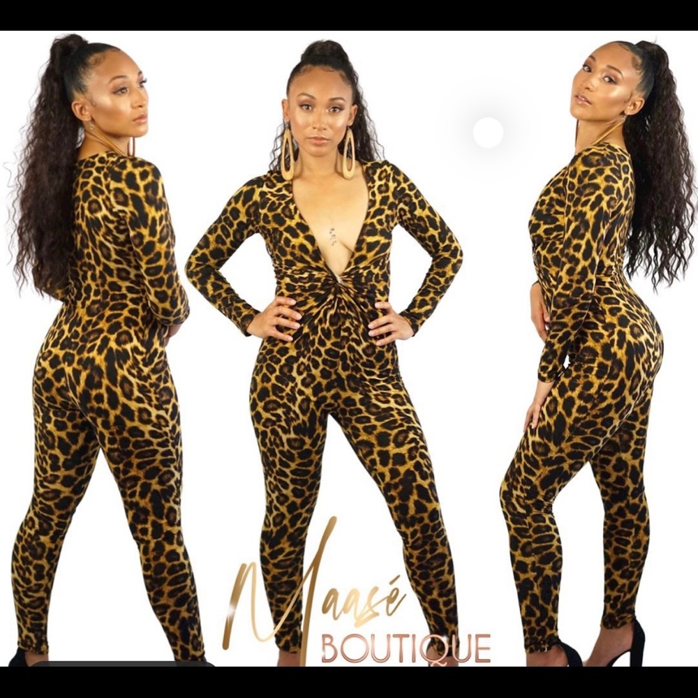 Queen of the Jungle Cheetah Jumpsuit